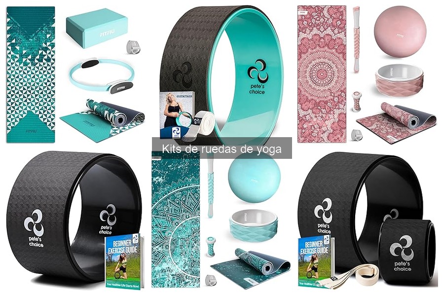 Diferencias entre ruedas de yoga: madera, plástico y espuma