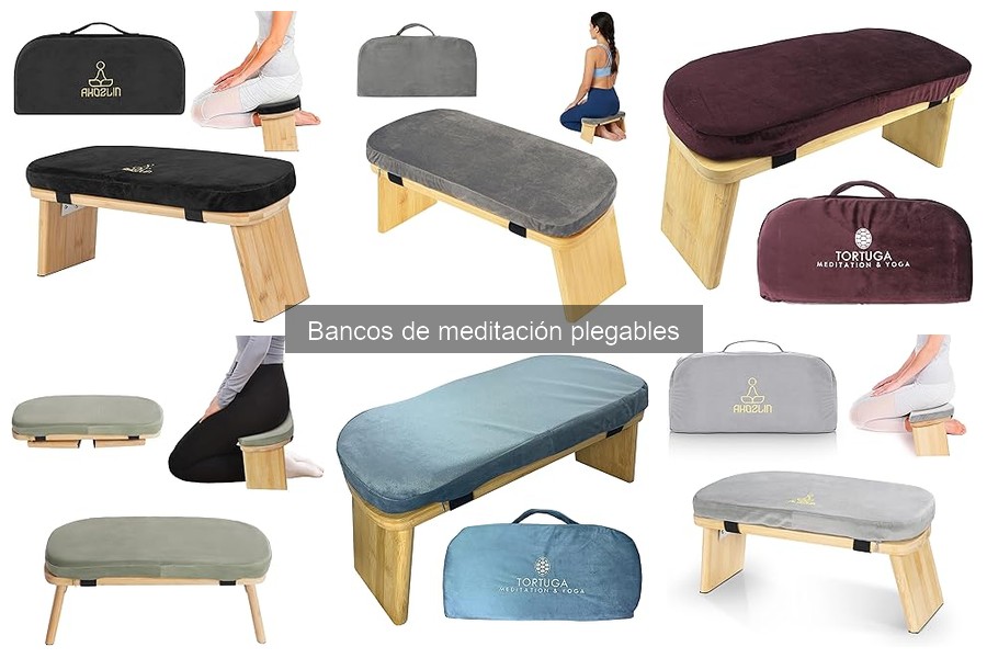 Dónde comprar bancos de meditación plegables de calidad