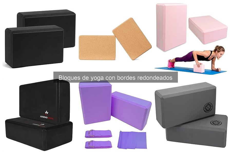 Dónde comprar bloques de yoga con bordes redondeados