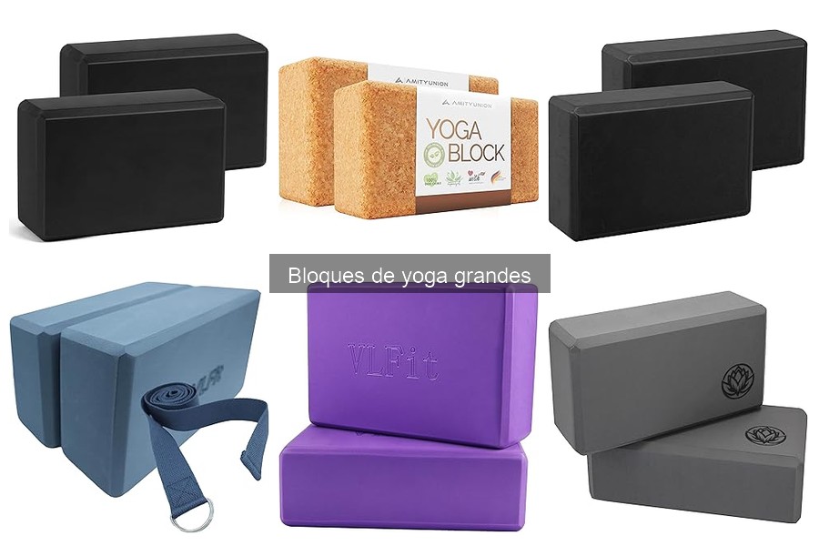 Dónde comprar bloques de yoga grandes a buen precio