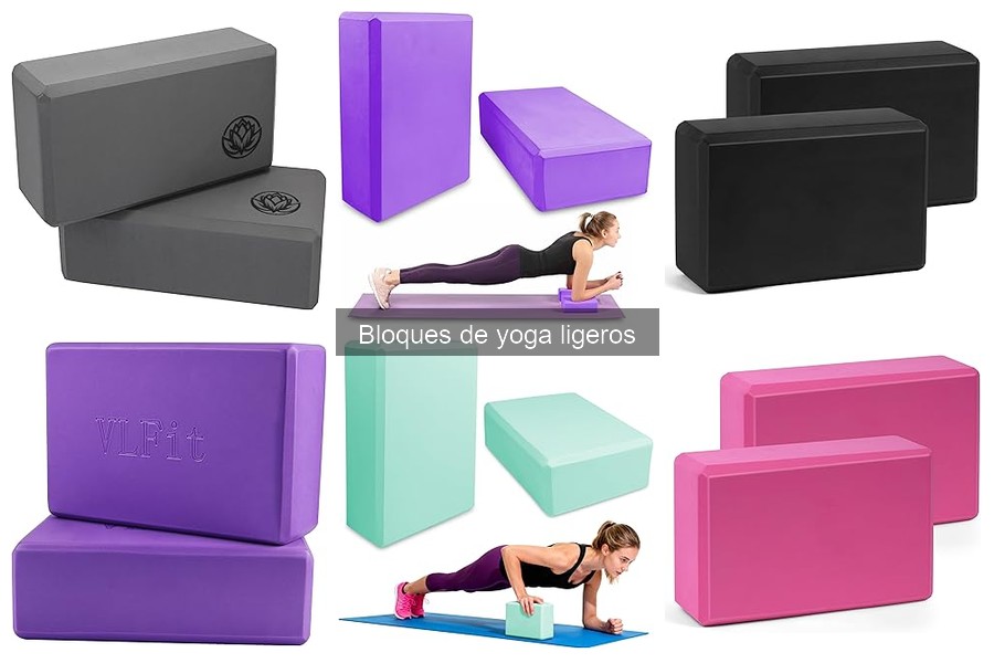 Dónde comprar bloques de yoga ligeros en oferta