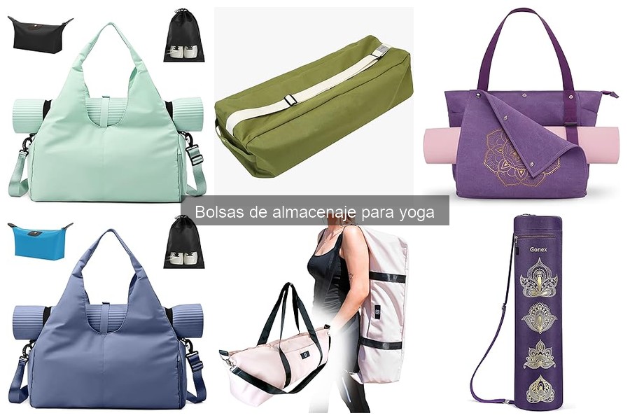 Dónde comprar bolsas de almacenaje para yoga: opciones y precios
