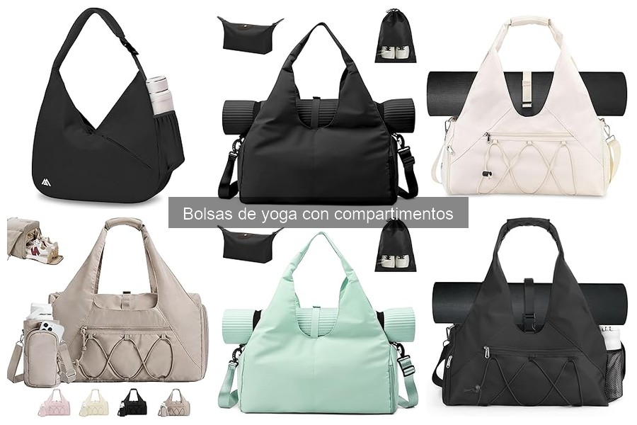 Dónde comprar bolsas de yoga con compartimentos a buen precio