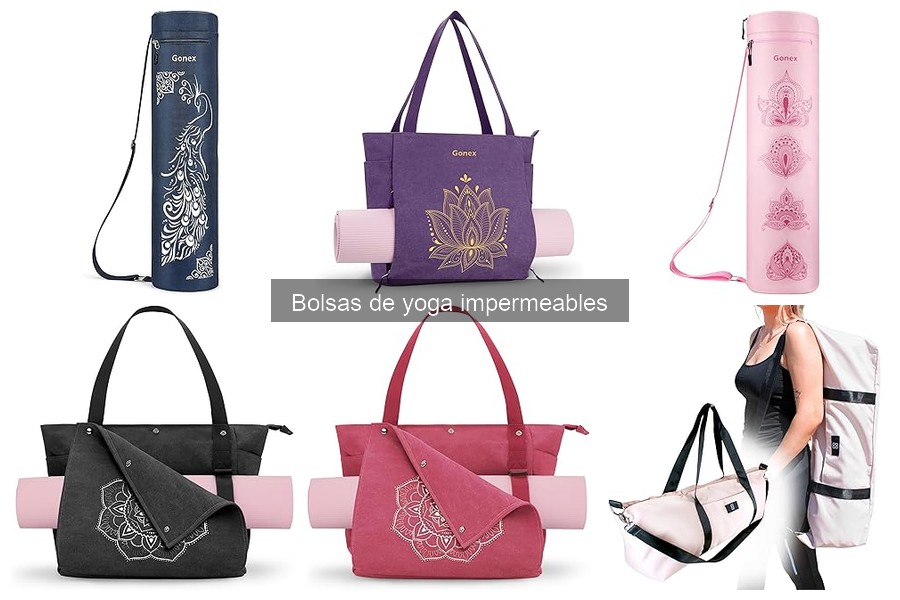 Dónde comprar bolsas de yoga impermeables en línea