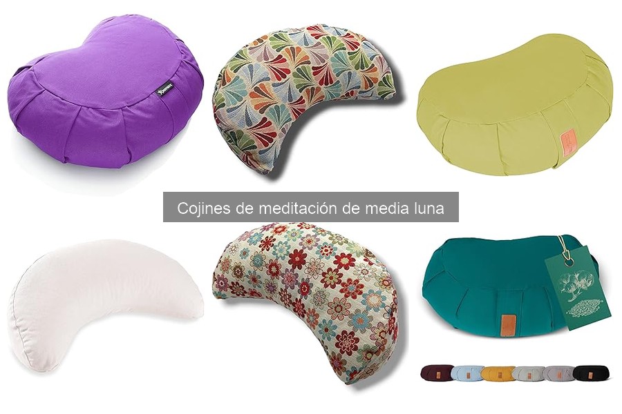 Dónde comprar cojines de meditación de media luna baratos