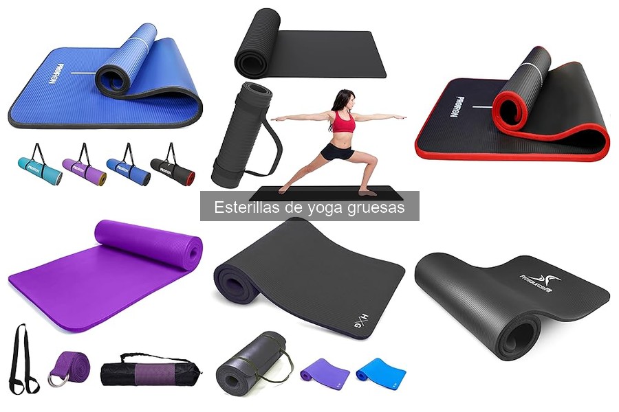 Dónde comprar esterillas de yoga gruesas al mejor precio