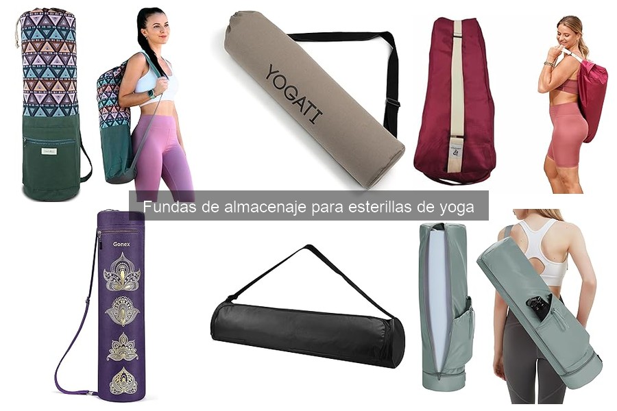Dónde comprar fundas de almacenaje para esterillas de yoga