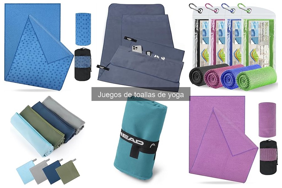 Dónde comprar juegos de toallas de yoga: Mejores opciones