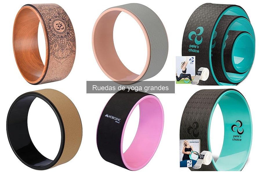 Dónde comprar ruedas de yoga grandes al mejor precio