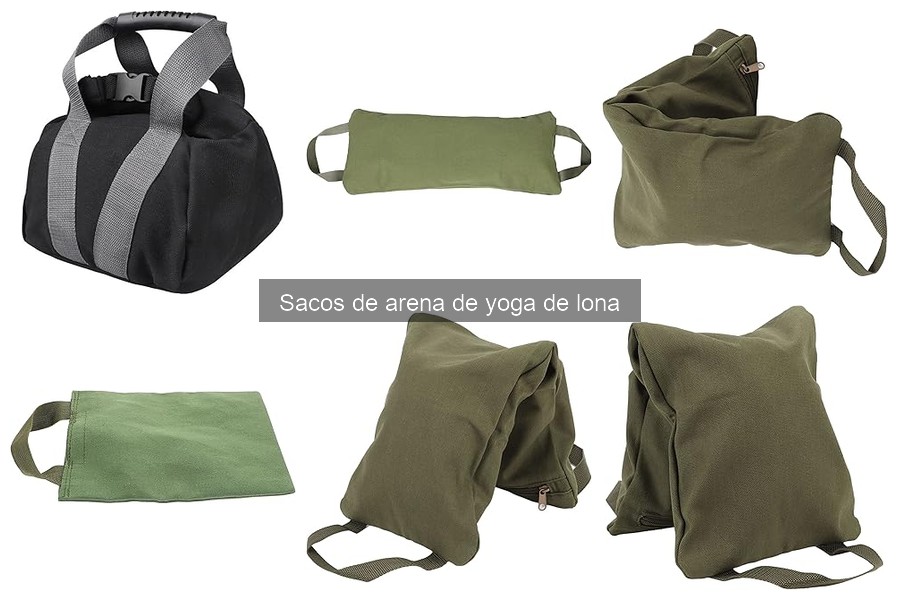 Dónde comprar sacos de arena de yoga de lona en oferta