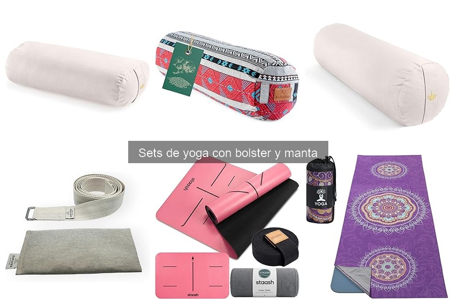 Dónde comprar sets de yoga con bolster y manta online