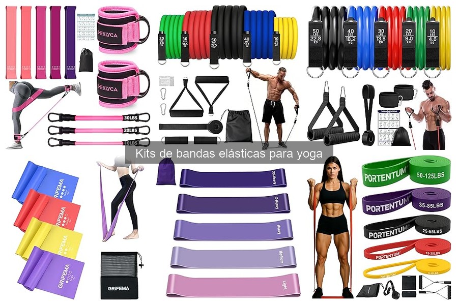 Ejercicios con Bandas Elásticas para Yoga en Casa