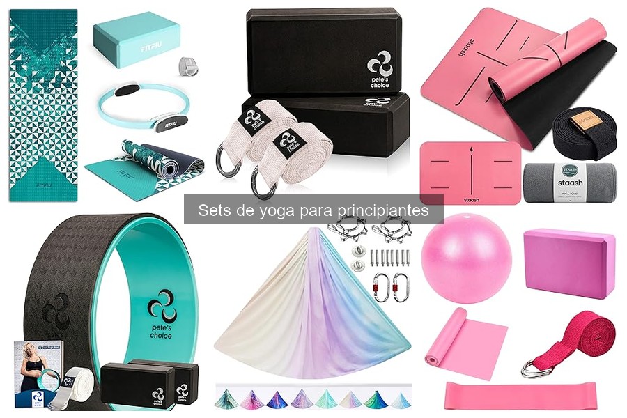 Ejercicios con sets de yoga para principiantes en casa