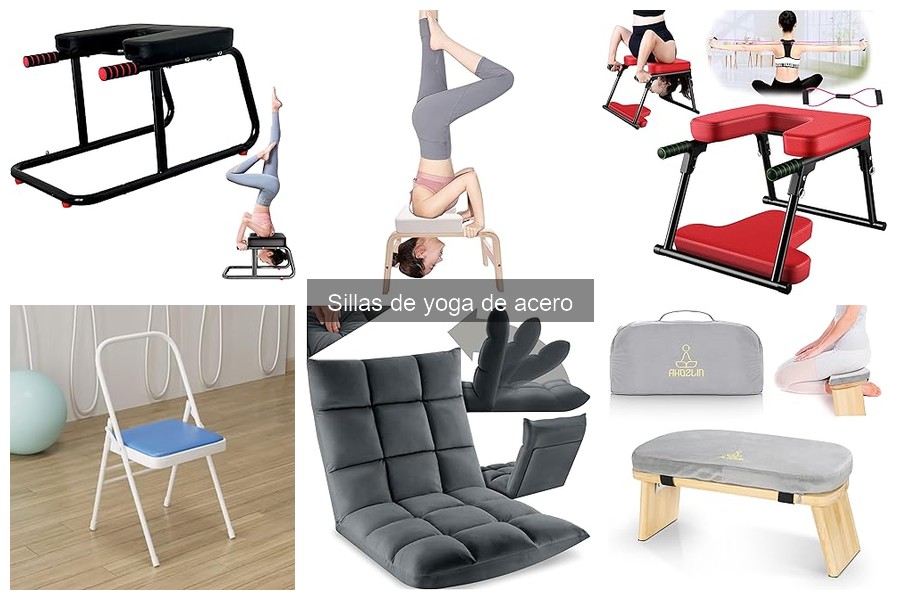 Ejercicios prácticos con silla de yoga de acero para todos