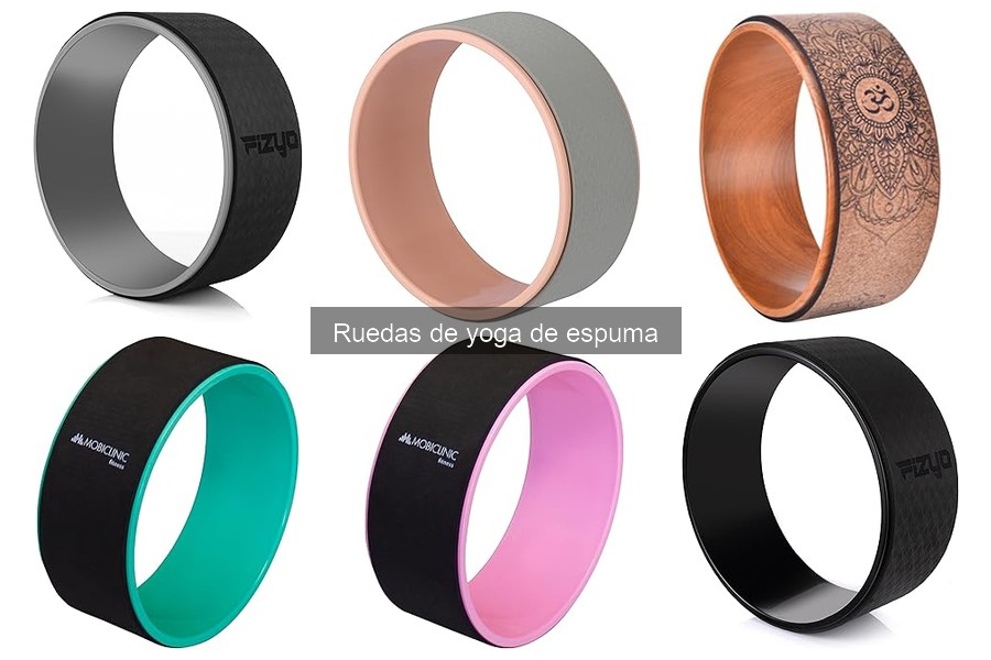 Ejercicios recomendados con ruedas de yoga de espuma
