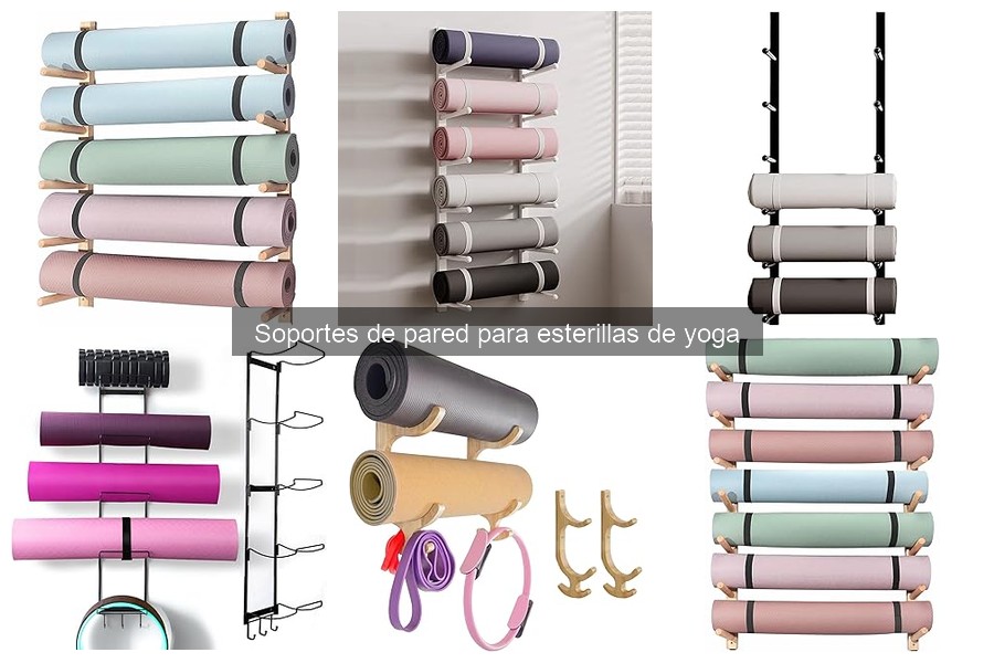 Errores al instalar un soporte de pared para esterillas de yoga