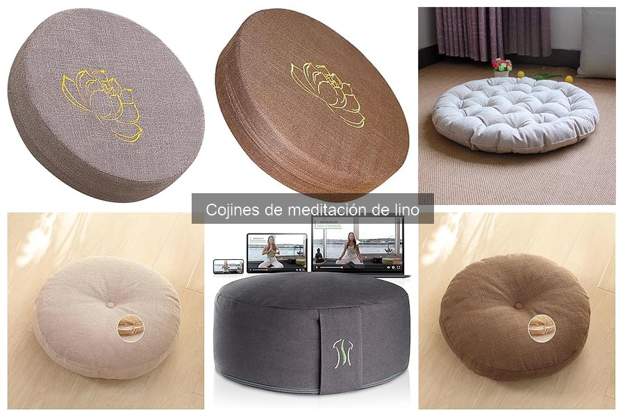 Errores comunes al elegir cojines de meditación de lino