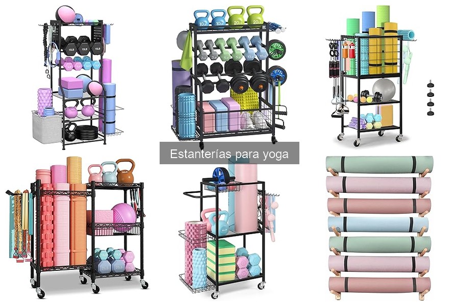 Estanterías para yoga en espacios pequeños: soluciones prácticas