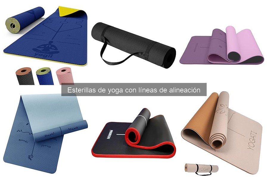 Esterillas de yoga con líneas: ¿para quién son ideales?