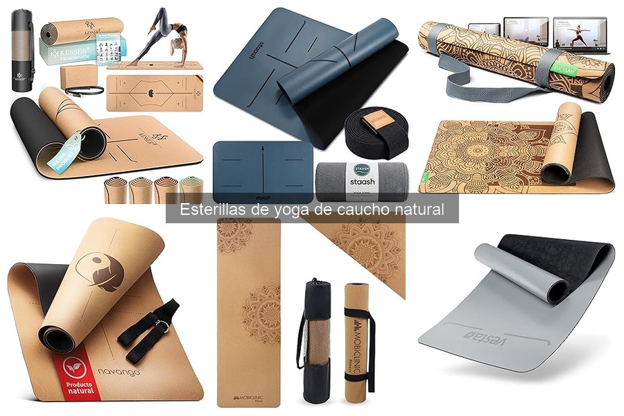 ¿Esterillas de yoga de caucho natural son ideales para el exterior?