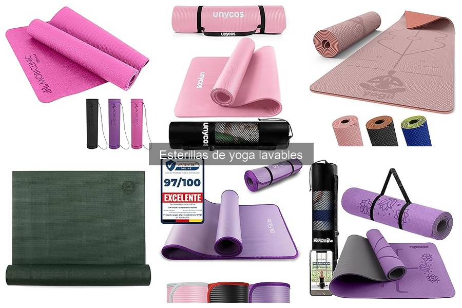 Esterillas de Yoga Lavables: Beneficios y Características