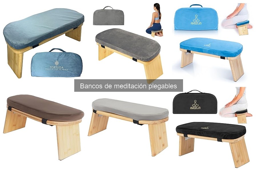 Estilos de meditación ideales para bancos plegables