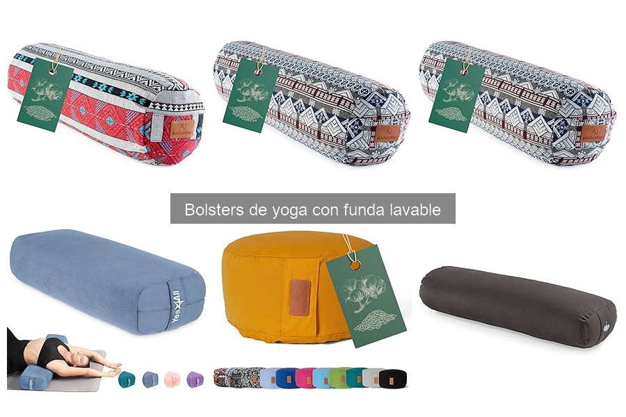 Experiencias con bolsters de yoga: materiales y texturas