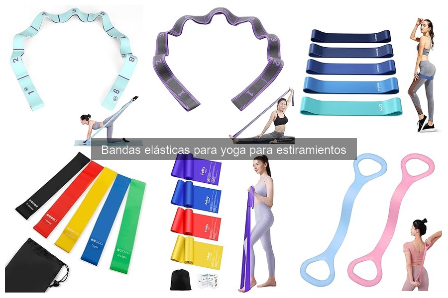 Guía de compra de bandas elásticas para yoga en casa