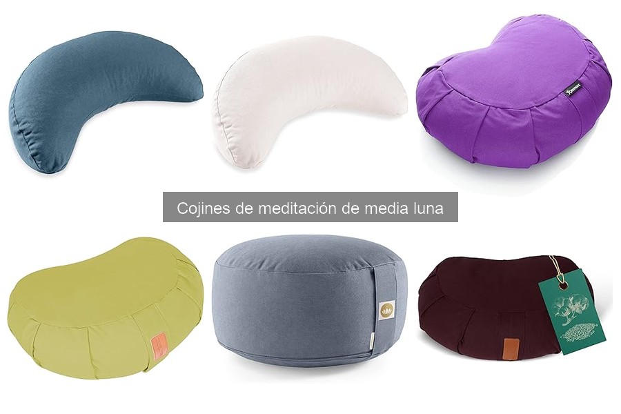 Guía de compra de cojines de meditación de media luna