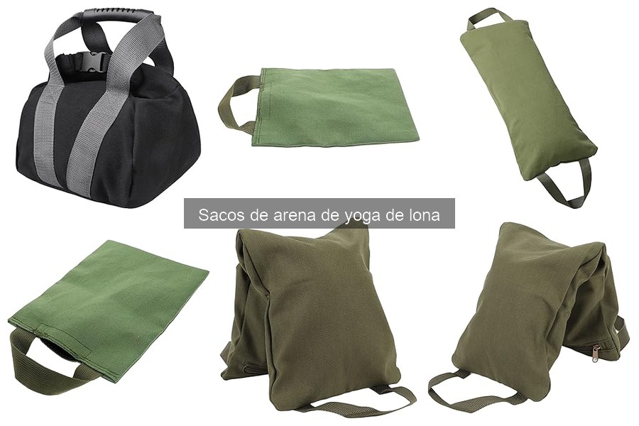 Guía de compra de sacos de arena de yoga de lona