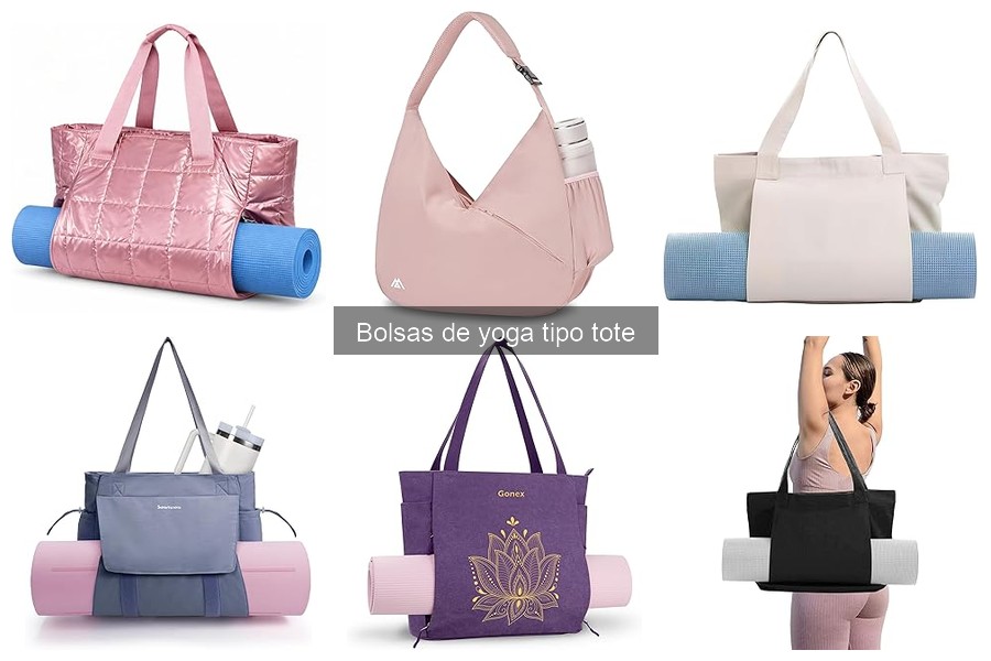 Guía para elegir tu bolsa de yoga tipo tote adecuada