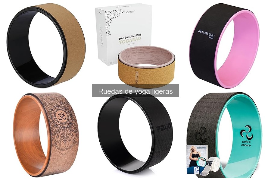 Incorpora la rueda de yoga ligera en tu rutina diaria