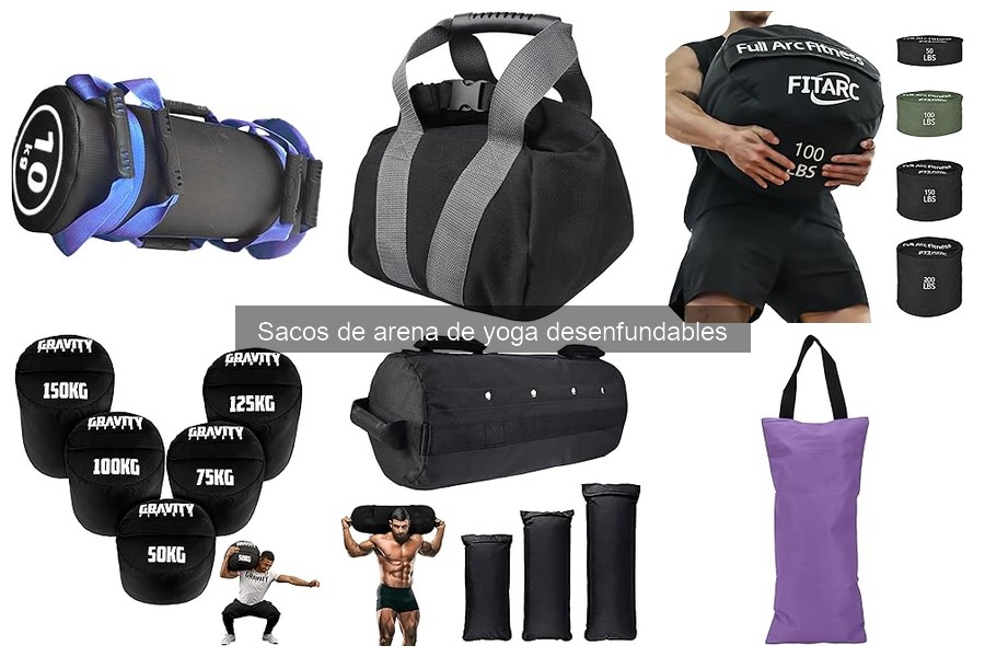 Mantenimiento de sacos de arena de yoga desenfundables