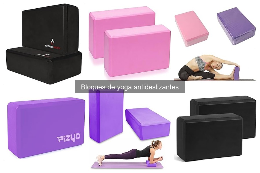 Mantenimiento y limpieza de bloques de yoga antideslizantes