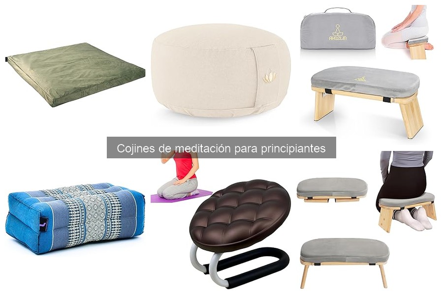 Materiales en cojines de meditación: diferencias y consejos