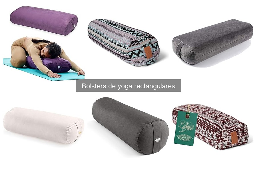 Mejora tu postura con bolsters de yoga rectangulares