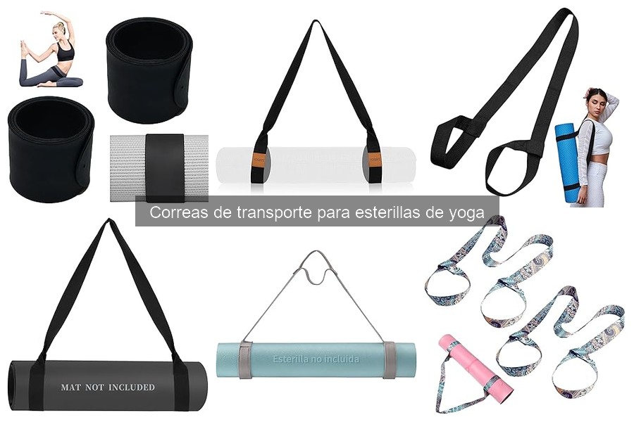 Mejores accesorios para complementar correas de transporte de yoga