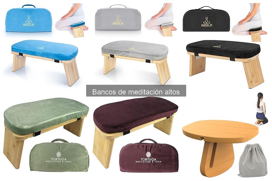 Mejores bancos de meditación altos para principiantes