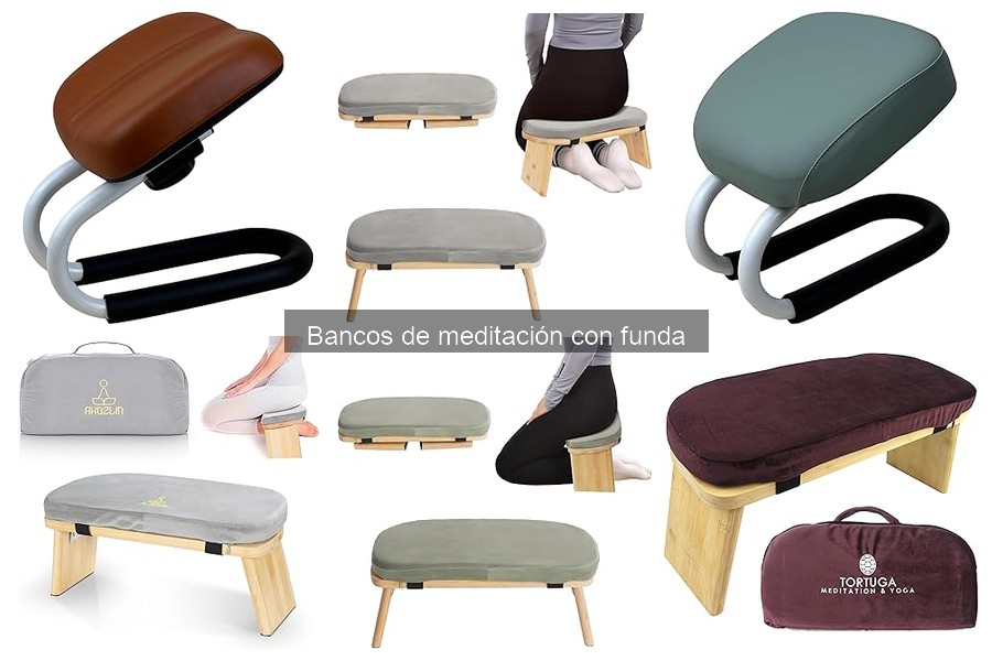Mejores bancos de meditación con funda para principiantes