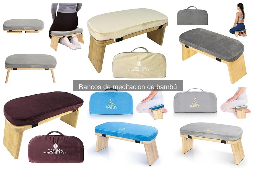 Mejores bancos de meditación de bambú para principiantes