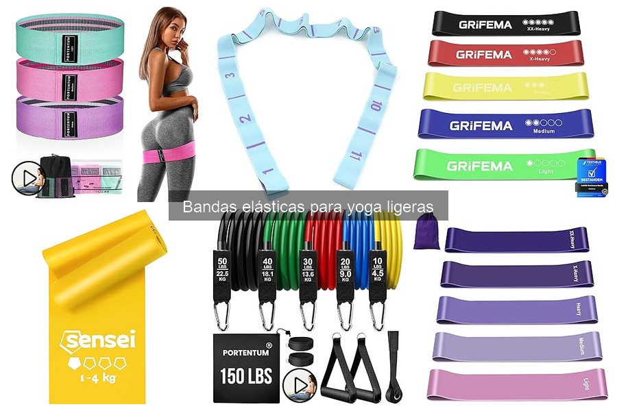 Mejores bandas elásticas ligeras para yoga según tu nivel
