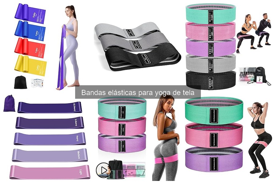 Mejores bandas elásticas para yoga de tela en 2023