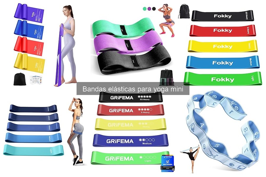 Mejores bandas elásticas para yoga mini: comparativa y recomendaciones