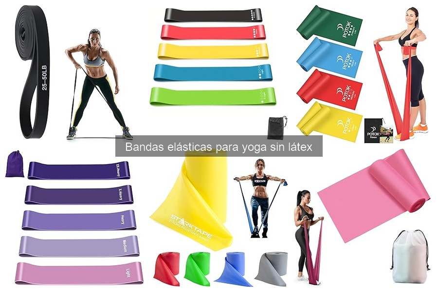 Mejores bandas elásticas para yoga sin látex en 2023