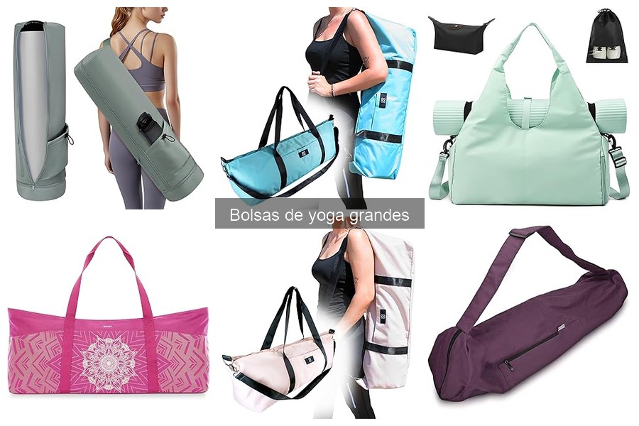 Mejores bolsas de yoga grandes para principiantes en 2023