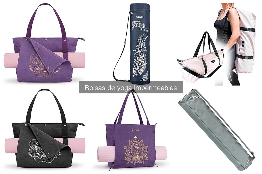 Mejores bolsas de yoga impermeables para principiantes