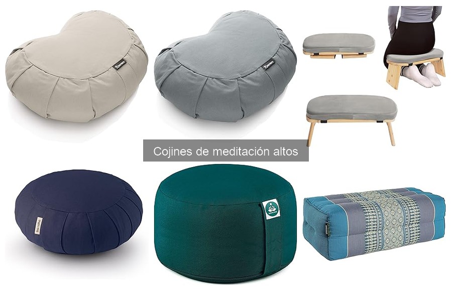 Mejores cojines de meditación altos para principiantes