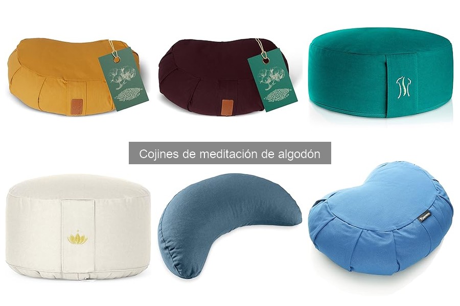 Mejores cojines de meditación de algodón para principiantes