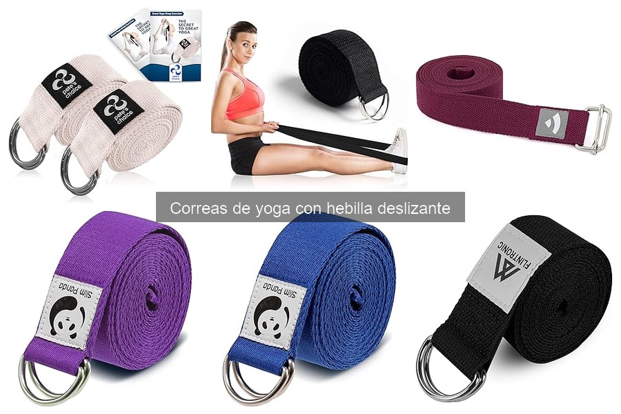 Mejores correas de yoga con hebilla deslizante: comparativa