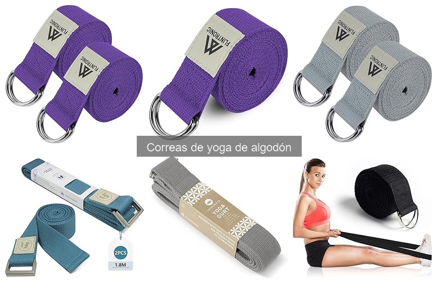 Mejores correas de yoga de algodón para principiantes